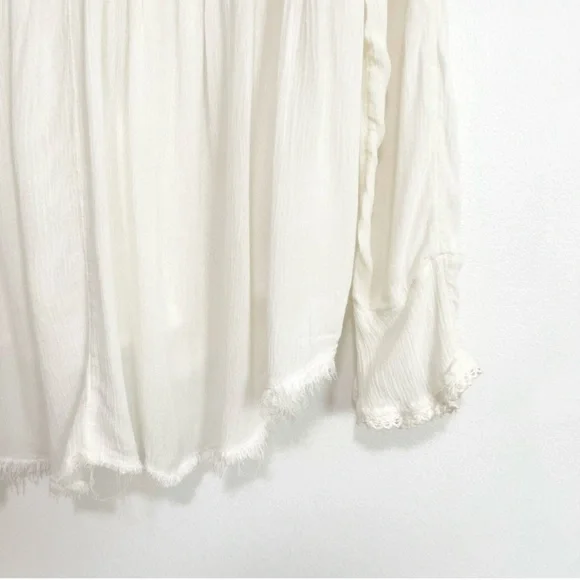 Free People Blue Bird Boho Blouse - Picture 9 of 16